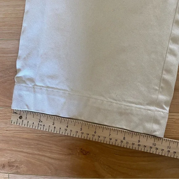 Club Monaco Cream Wide-Leg Jean Trousers - Picture 15 of 16